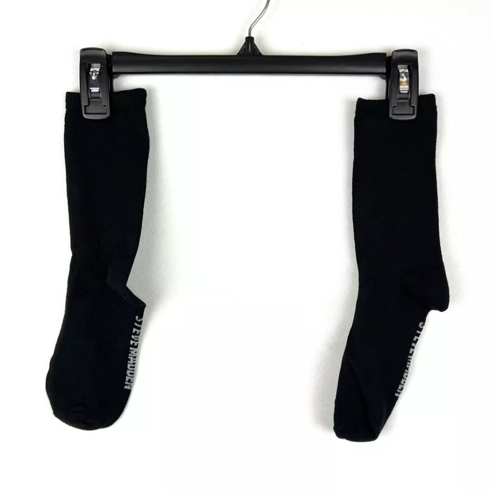 Steve Madden Women’s 3 Pack Crew Socks, Grey, Black, Pink Size 5-10
